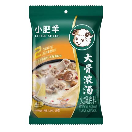 小肥羊 大骨浓汤味150克 <br>Little Sheep Big Bone Hot Pot Soup Base 150g