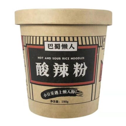 巴蜀懒人 酸辣粉190克 <br>Ba Shu Lan Ren Hot & Sour Rice Noodles 190g