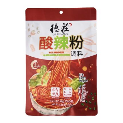 德荘 酸辣粉240克 <br>De Zhuang Hot & Sour Glass Noodles Seasoning 240g