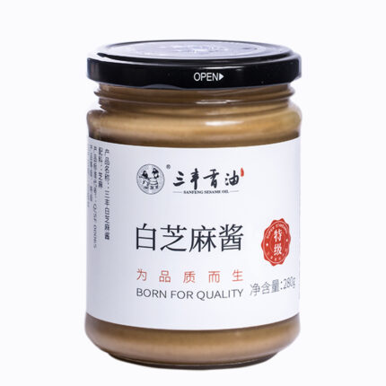 三丰香油 特级白芝麻酱280克 <br>San Feng Xiang You Super Standard White Sesame Paste 280g