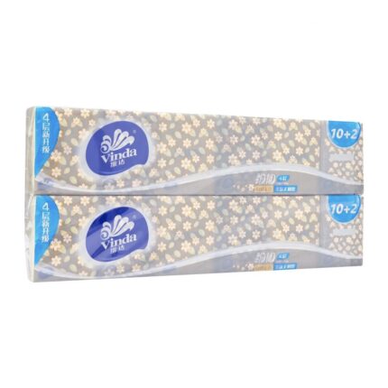 维达 4层细韧 (24包装)<br>Vinda 4 Ply Pocket Tissue (24 Packs)