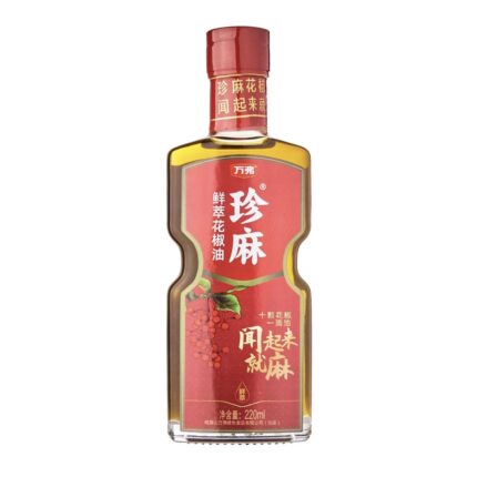 万弗 鲜萃花椒油220ml <br>Wan Fu Fresh Extraction Zanthoxylum Oil 220ml