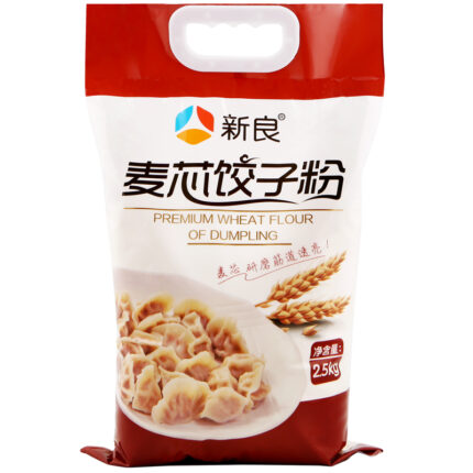 新良 麦芯饺子粉2.5千克 <br>Xin Liang Premium Wheat Flour of Dumpling 2.5kg