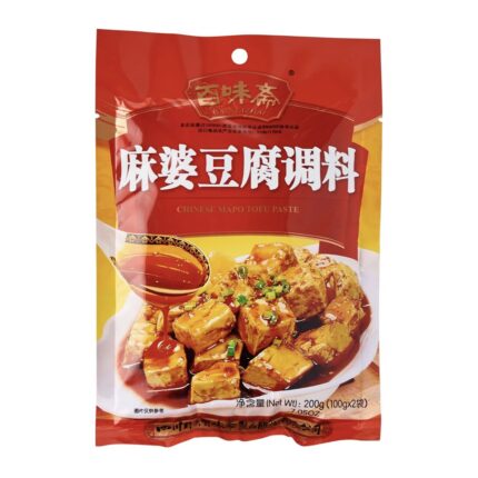 百味斋 麻婆豆腐调料200克 <br>Bai Wei Zhai Chinese Mapo Tofu Paste 200g