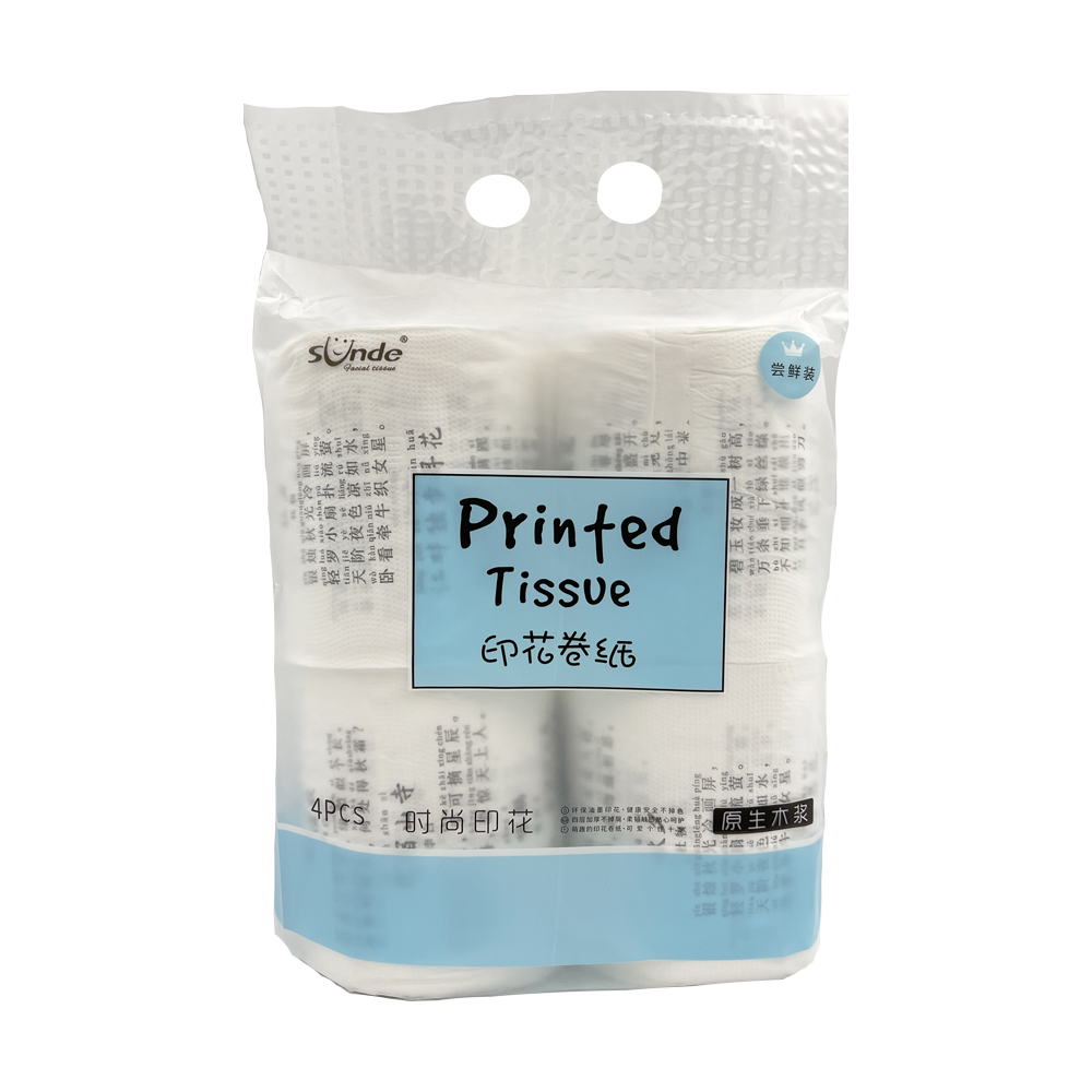 Sunde 印花纸卷4pcs