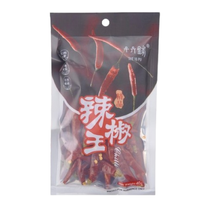 十六铺 精品辣椒王(40克X10包) <br>The 16 Pu Premium Chilli (40gX10packs)