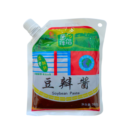 葱伴侣 豆瓣酱360克<br>Cong Ban Lv Non GMO Soybean Paste 360g