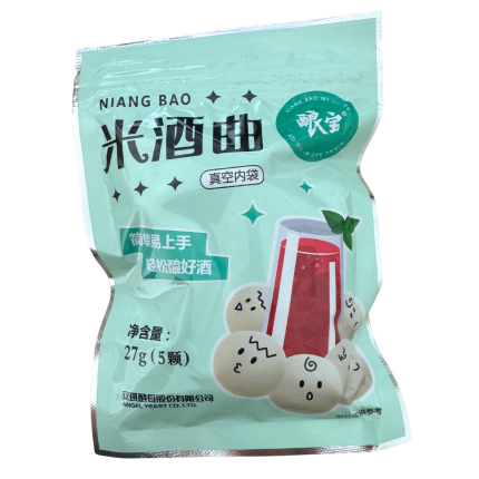 安琪 酿宝米酒曲 27g克 <br>Angel Niang Bao Rice Wine Starter 27g